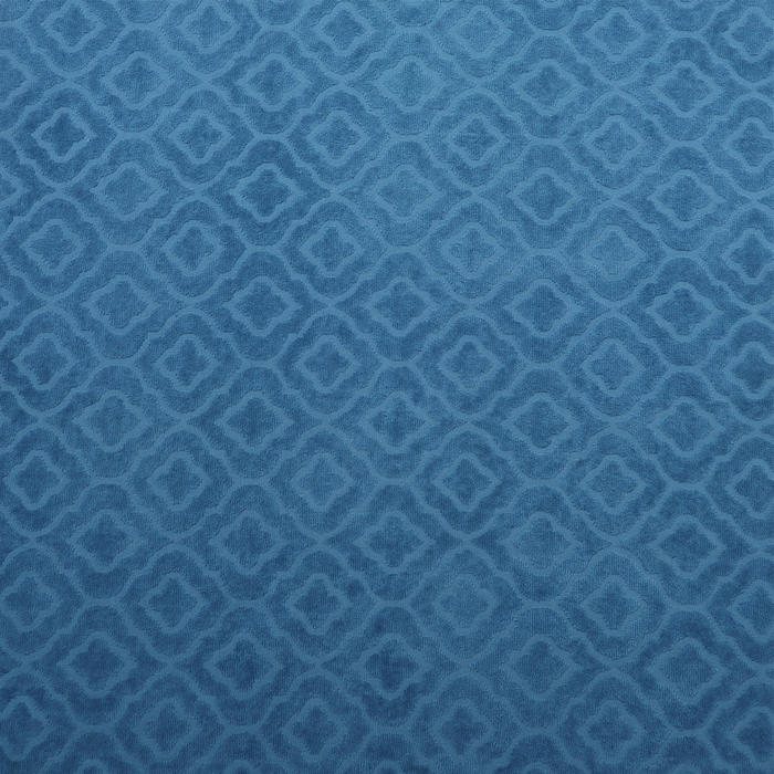 Полотенце махровое Tracery цвет синий, 70Х120, 460г/м хл100%