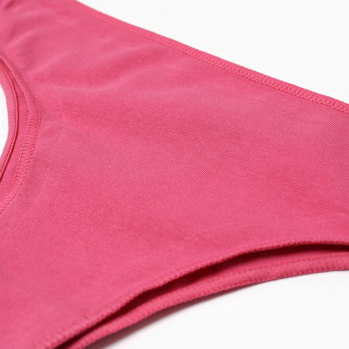 Трусы женские бразильяна, цвет розовый, размер 50 (XL)