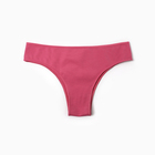Трусы женские бразильяна, цвет розовый, размер 50 (XL) - Фото 3