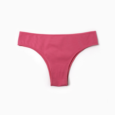 Трусы женские бразильяна MiNiMi, розовые, размер 50 (XL)