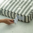 Подушка - бустер Pasionaria «Кембридж», 40×40×10 см, серая - Фото 2