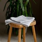 Полотенце Pasionaria «Шифу», муслин, 250 гр, размер 50х90 см, цвет светло-серый - Фото 3