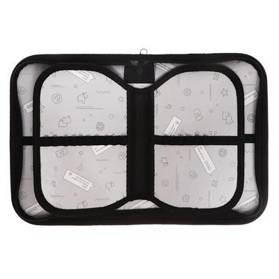 Пенал школьный, 3 секции, 14×21×4 см «Футбол аниме»