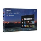 Телевизор Haier SMART TV S5, 58", 3840x2160, DVB-T2/C/S2, HDMI 4, USB 2, Smart TV, чёрный - фото 9488491