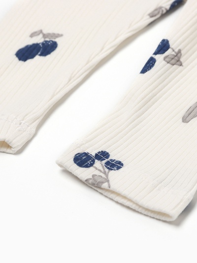 Костюм для девочки «Крошка Я» Blueberry, рост 62-68, молочный