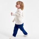 Лонгслив Крошка Я Little berry, рост 74-80 см, молочный - Фото 5