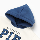 Толстовка Крошка Я Blueberry pie  р. 86-92, молочный - Фото 6