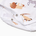 Комплект: боди и комбинезон Крошка Я "Wild", рост 74-80 см - фото 23884224