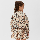 Костюм детский (свитшот и юбка) KAFTAN Leo love, размер 34 (122-128 см) - фото 26685339