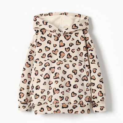 Толстовка для девочки KAFTAN: Leo love, размер 32 (110-116 см)