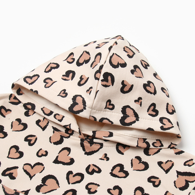 Толстовка для девочки KAFTAN: Leo love, размер 32 (110-116 см)