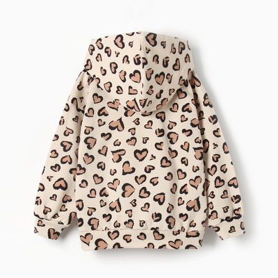 Толстовка для девочки KAFTAN: Leo love, размер 32 (110-116 см)