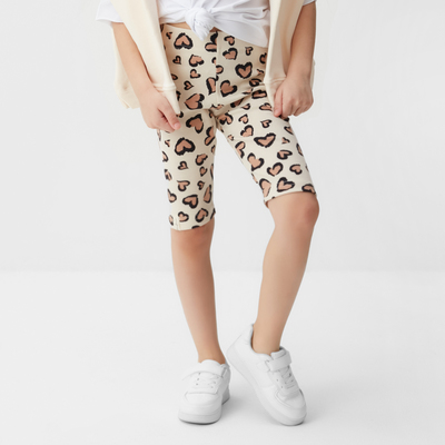 Шорты-велосипедки детские KAFTAN Leo love, размер 28 (86-92 см)
