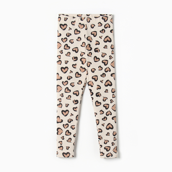Леггинсы (лосины) детские KAFTAN Leo love, размер 28 (86-92 см)