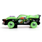 Машина «Звезда гонок», световые и звуковые эффекты, работает от батареек, цвет зелёный - фото 9625753