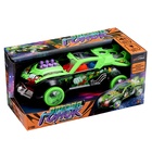 Машина «Звезда гонок», световые и звуковые эффекты, работает от батареек, цвет зелёный - фото 9625756