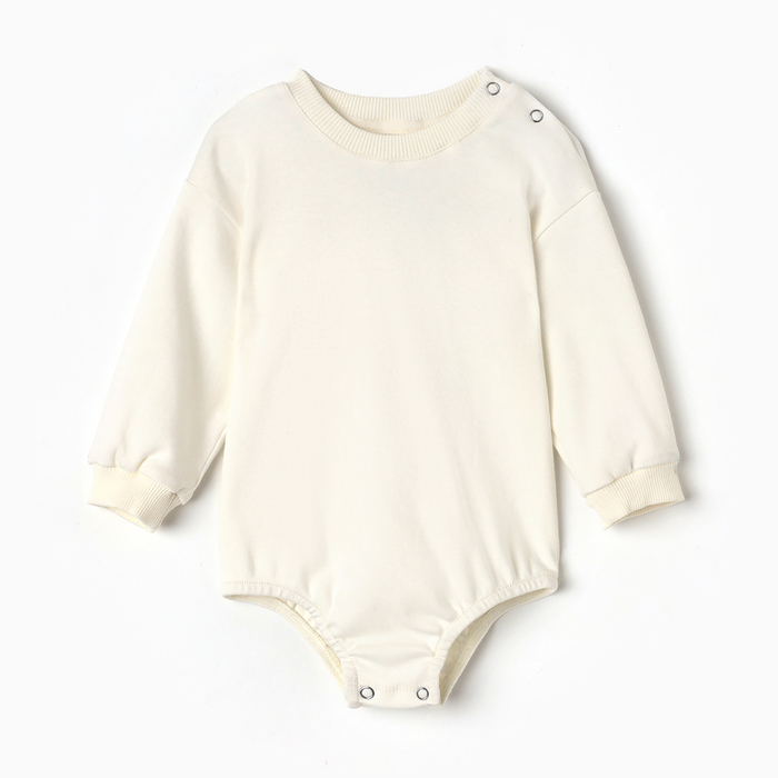 Свитшот - комбинезон детский MINAKU, рост 86-92 см, экрю