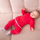 Комплект (свитшот, брюки) детский  MINAKU цвет малиновый, рост 68-74 см - Фото 2