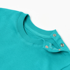 Комплект (свитшот, брюки) детский  MINAKU цвет изумрудный, рост 86-92см - фото 24296404