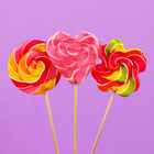 Карамель леденцовая фигурная Sweet Ness МИКС в формах: диска, сердца и цветка, 30 г - Фото 2