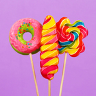 Карамель леденцовая фигурная Sweet Ness МИКС в формах: эскимо, пончика и цветка, 30 г - Фото 2