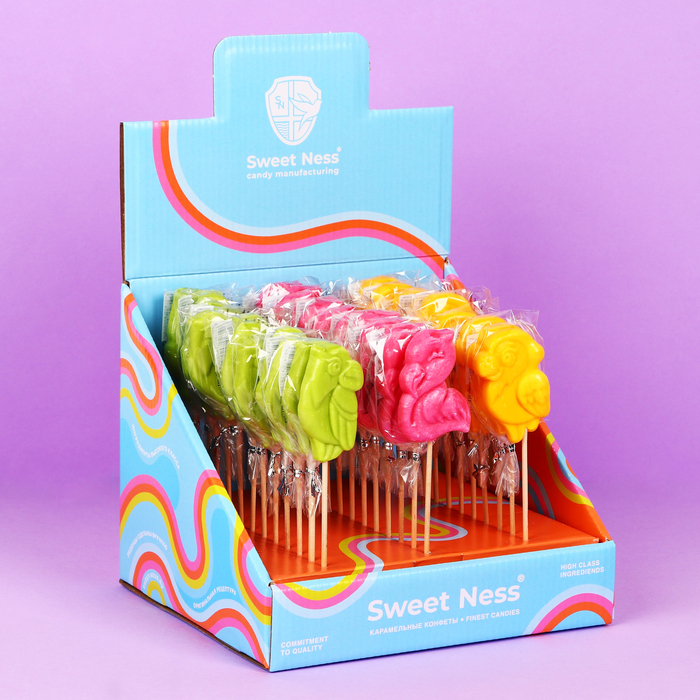 Карамель леденцовая фигурная Sweet Ness Райские птицы, 24 г - Фото 1