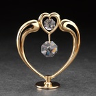 Сувенир "Сердце", с кристаллами - фото 321426374