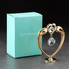 Сувенир "Сердце", с кристаллами - фото 9625798