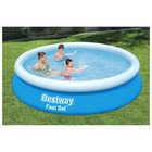 УЦЕНКА Бассейн надувной Fast Set, 366×76 см, фильтр-насос, от 6 лет, 57274 Bestway - Фото 5