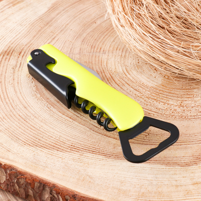 Нож складной «Штопор», 18.5 см, клинок 49 мм/1.5 мм, с открывашкой