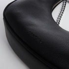 Сумка женская багет TEXTURA на молнии, 28×7×26 см, чёрная - Фото 5