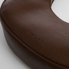 Сумка женская багет TEXTURA на молнии, 28×7×26 см, коричневая - Фото 4