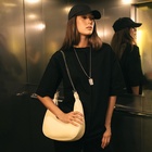 Сумка женская багет TEXTURA на молнии, 28×7×26 см, молочная - Фото 13