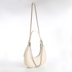 Сумка женская багет TEXTURA на молнии, 28×7×26 см, молочная - Фото 5