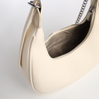 Сумка женская багет TEXTURA на молнии, 28×7×26 см, молочная - Фото 6