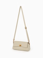 Сумка женская мессенджер TEXTURA на клапане, 26×9×12 см, молочная - Фото 4