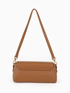 Сумка женская мессенджер TEXTURA на клапане, 26×9×12 см, коричневая - Фото 9