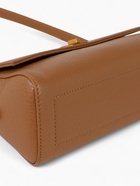 Сумка женская мессенджер TEXTURA на клапане, 26×9×12 см, коричневая - Фото 8