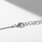 Кулон на цепочке «Радость», духи, бело-розовый в серебре, 40 см - Фото 3