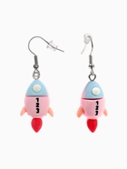 Серьги ассорти «Радость» ракеты, цветные в серебре - Фото 1