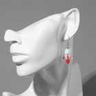 Серьги ассорти «Радость» ракеты, цветные в серебре - Фото 4