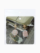 Серьги с эмалью «Путешествие» воздушный шар, цвет розовый в золоте - фото 68136842