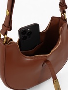 Сумка женская багет TEXTURA на молнии, 24×6×14 см, коричневая - Фото 7