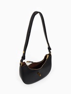 Сумка женская багет TEXTURA на молнии, 24×6×14 см, чёрная - Фото 3