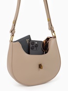 Сумка женская багет TEXTURA на молнии, 24×6×14 см, бежевая - Фото 3