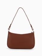 Сумка женская багет TEXTURA на молнии, 21×6×13 см, коричневая - Фото 4