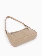 Сумка женская багет TEXTURA на молнии, 21×6×13 см, бежевая - Фото 10