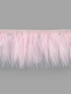 Перья марабу декоративные, на ленте, 8-10 см, 5±0.5 м, розовые - Фото 4