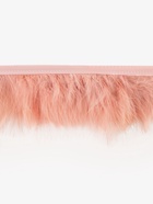 Перья марабу декоративные, на ленте, 8-10 см, 5±0.5 м, тёмно-бежевые - Фото 4