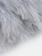 Перья марабу декоративные, на ленте, 8-10 см, 5±0.5 м, серые - Фото 3